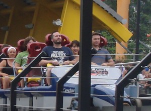 Ryan on Dragster