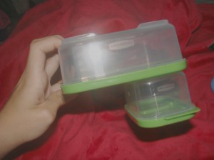 Rubbermaid Lunchblox upside down