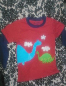 Lazoo 2-in-1 Dinosaur shirt