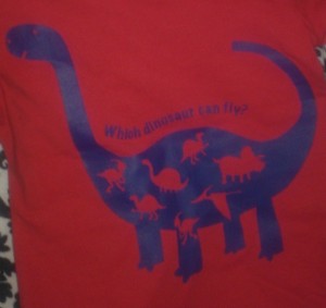 Lazoo Dinosaur shirt back