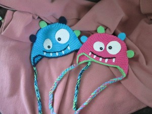 Knit Babies Monster Hats