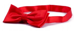 red bow tie