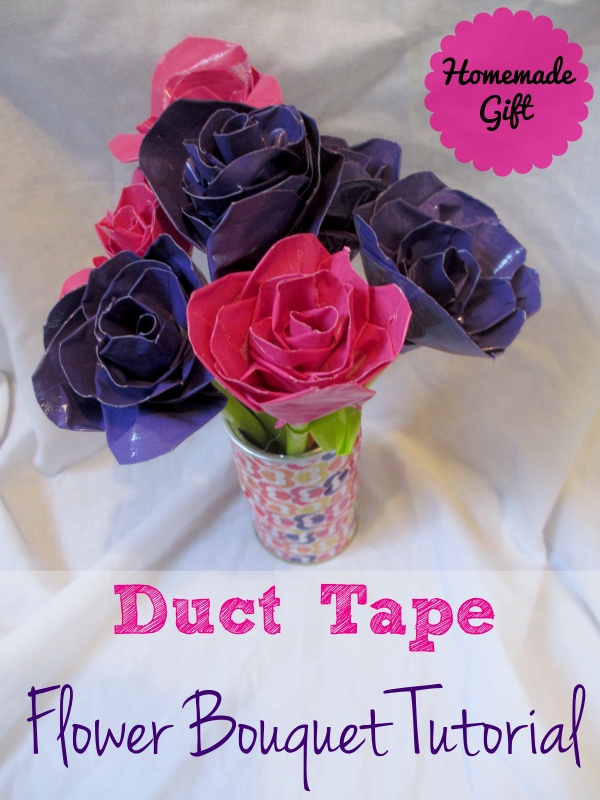 duct tape flowers