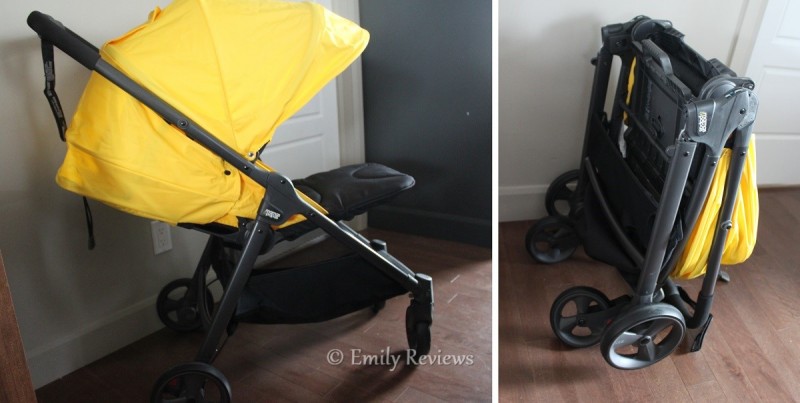 mamas and papas yellow stroller