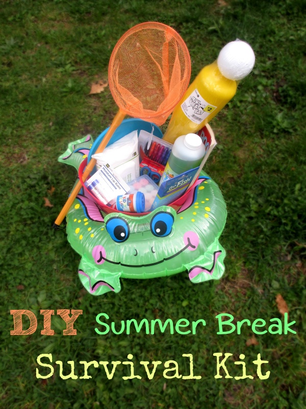 DIY summer break survival kit for parents & kids