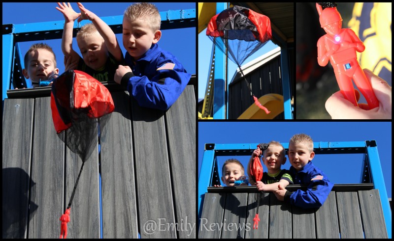 Aeromax's *Brainy New Gear* Aim For The Skies Review - Light Up Parachute Toy Man