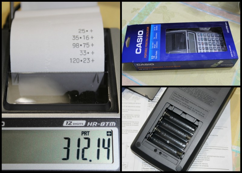 Casio HR-8TMPlus Printing Calculator ~ Get Ready For Tax Season 