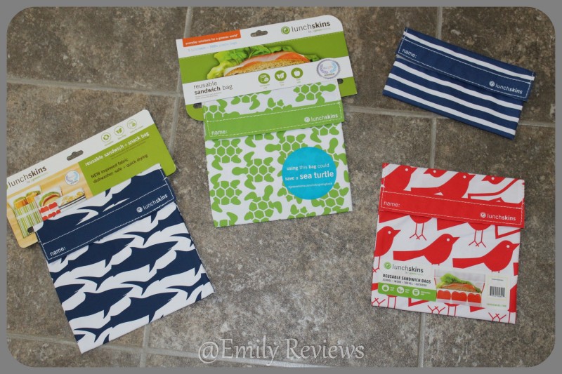 LunchSkins Reusable Sandwich & Snack Bags By 3GreenMoms