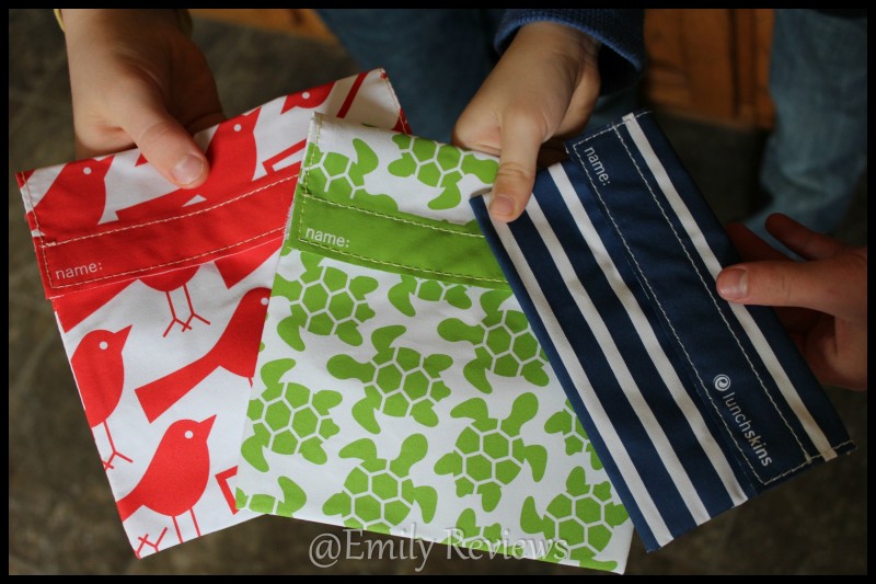 LunchSkins Reusable Sandwich & Snack Bags By 3GreenMoms