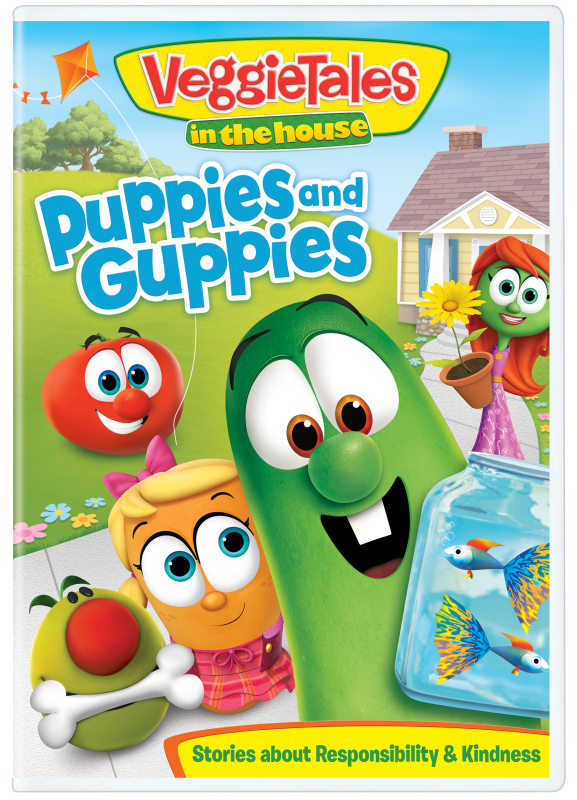 VeggieTales ~ Puppies & Guppies DVD ~ Available March 25th, 2016