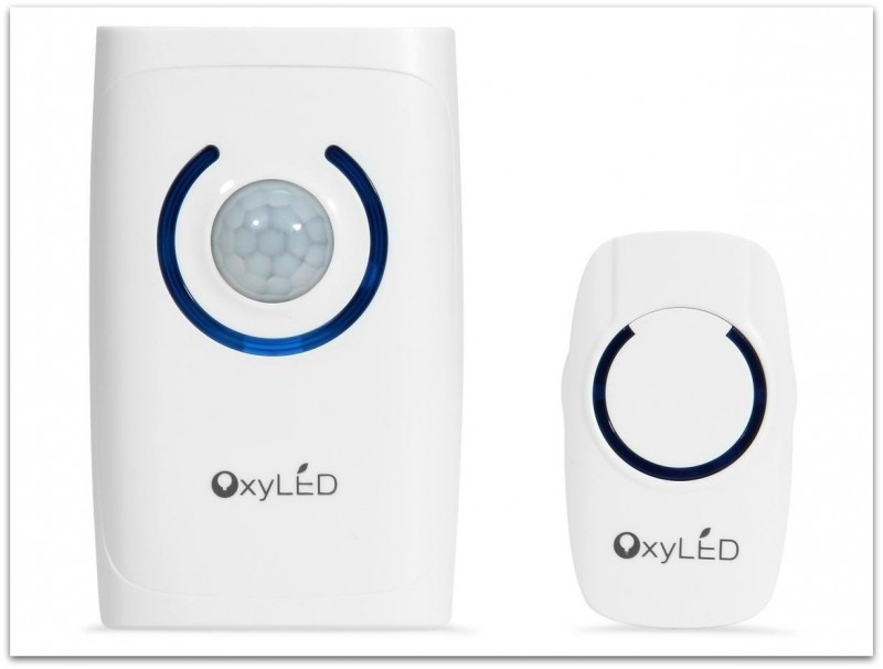 OxyLED Bright Portable LED Light & 4-in-1 Wireless Doorbell