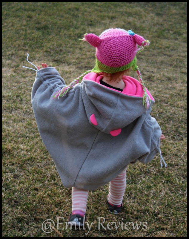 Ponchies For Kids ~ Adorable Arrows - Pink, Yellow, Grey Poncho Review