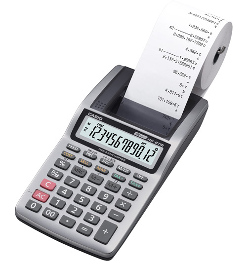 Casio HR-8TMPlus Printing Calculator ~ Get Ready For Tax Season 