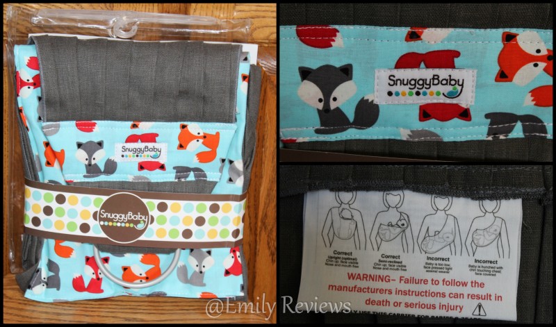 Snuggy Baby Foxy Linen Ring Sling ~ 10 Things I Do While Baby-Wearing & Snuggy Baby Wearing