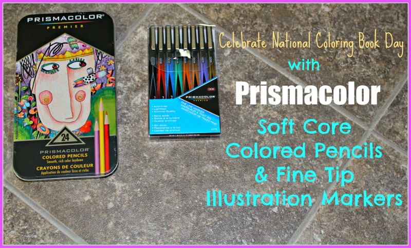 Celebrate National Coloring Book Day With ~ Prismacolor ~ On August 2nd