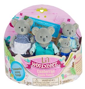 Li'l Woodzeez Canberras Koala Family