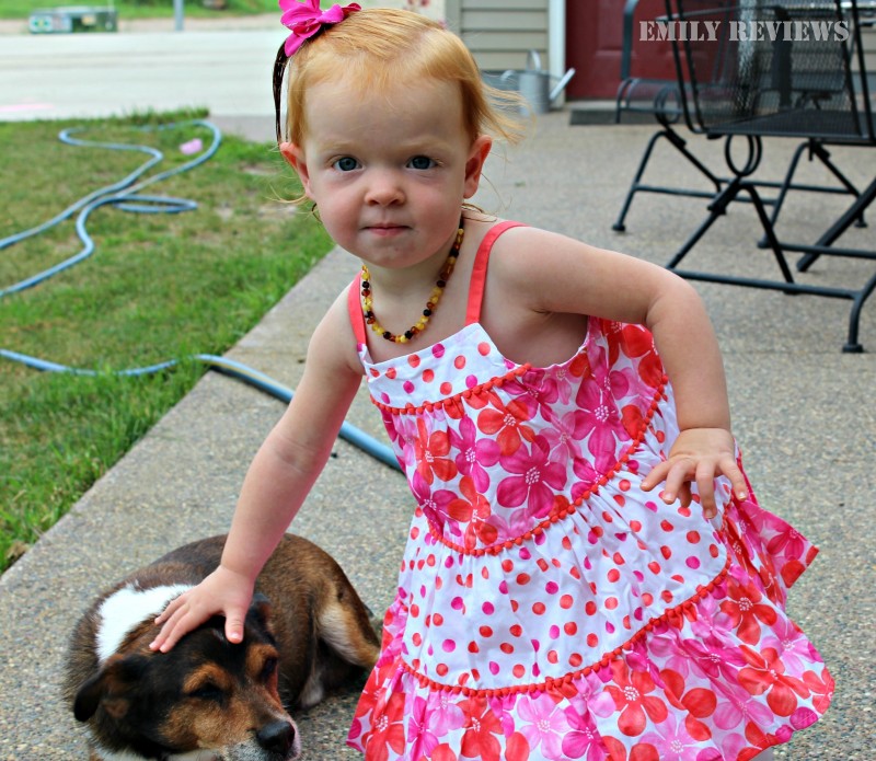 LittleMe ~ Fun Fashions For Infants & Toddlers {Review} #LittleMe ~ Beautiful Floral Tierred Sundress For Summer