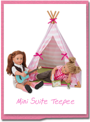 Mini Suite Teepee, Our Generation Dolls