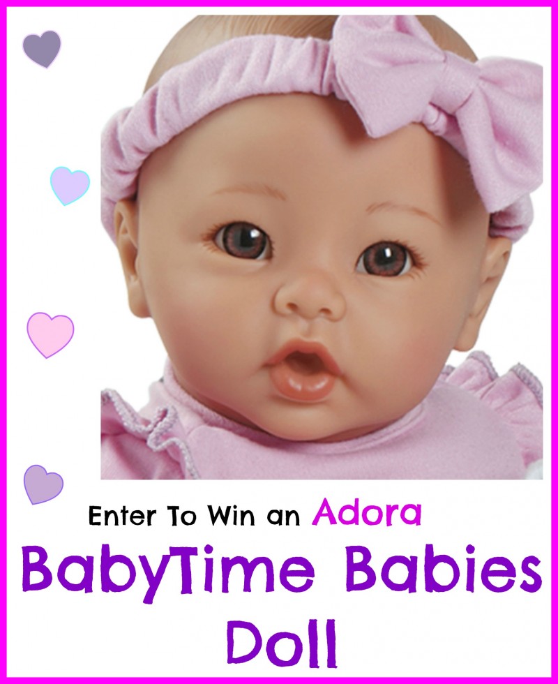 Adora Dolls BabyTime Babies 5 Piece Set {Review & Giveaway}