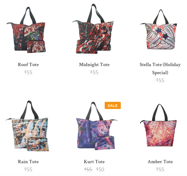 C-Starz RockStar Tote Bags