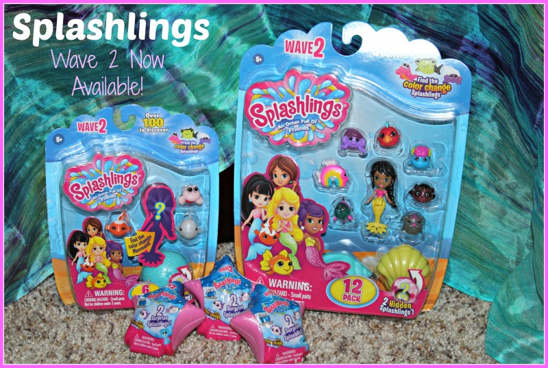 Splashlings ~ Wave 2 Arrives at Walmart in February 2017!