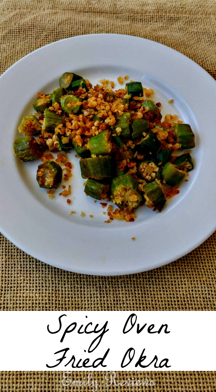 Nutrisystem ~ My Spicy Oven Fried Okra Recipe | Emily Reviews