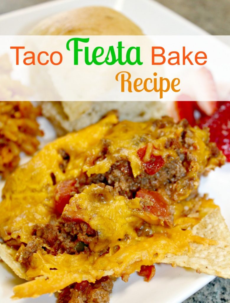 Taco Fiesta Bake ~ Easy & Family Friendly Meal | Emily Reviews