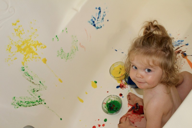 Bathtub Paint for Kids, Crafts for Kids
