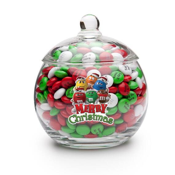 Personalized Nordic Christmas Peanut M&Ms 