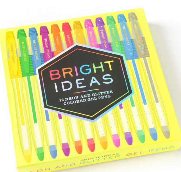 PAPYRUS: Bright Ideas Gel Pens (Set of 12)