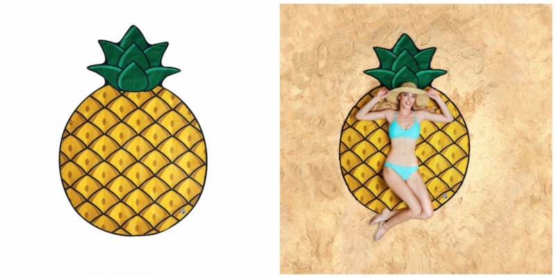 Big Mouth Inc. Pineapple Beach Blanket Towel