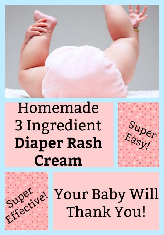 Homemade 3 Ingredient Diaper Rash Cream Your Baby Will Thank You! Emily Reviews