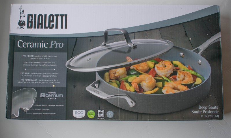 Turkey Sausage & Veggie One Pan Meal & Bialetti Covered Deep Saute Review &  Giveaway (6/25)