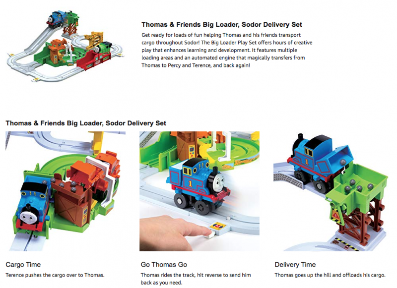 Thomas and Friends Big Loader By TOMY