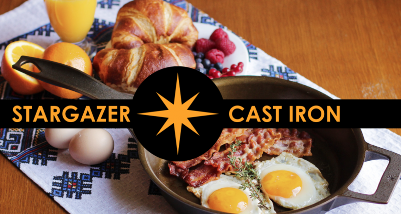 Stargazer Cast Iron Skillet {Review + Giveaway}