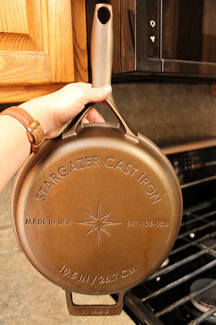 Stargazer Cast Iron Skillet {Review + Giveaway}