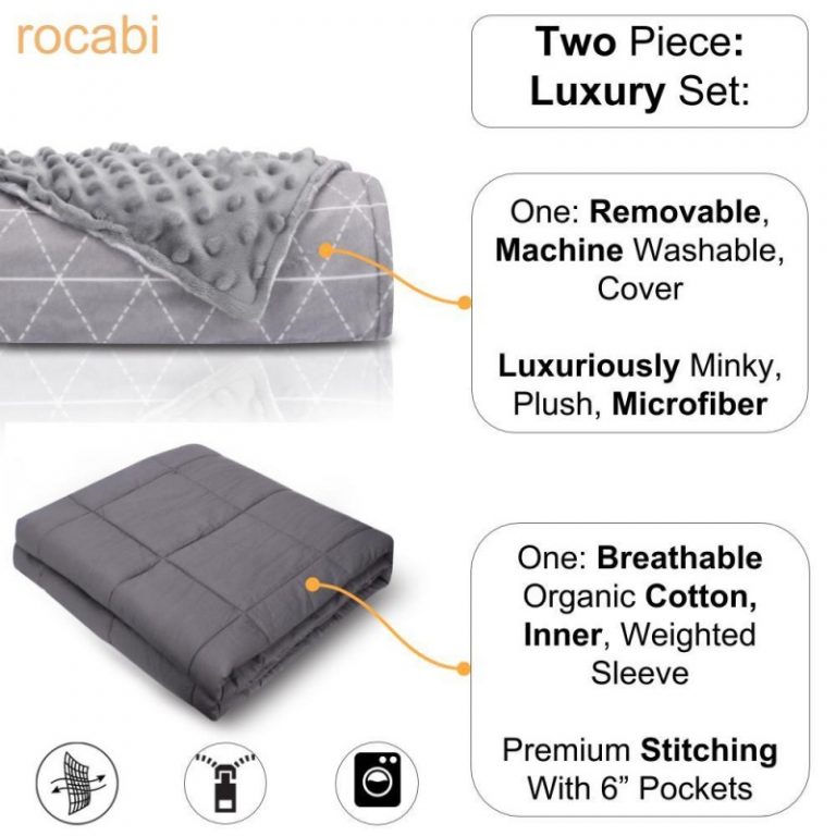 Rocabi Luxury Weighted Blankets for Adults | Emily Reviews