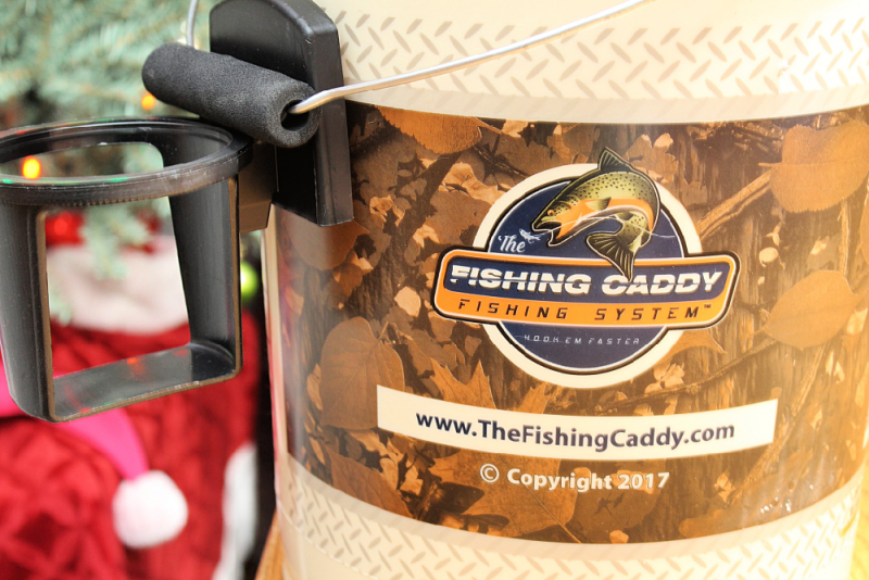 Perfect Unique Fishing Gift - The Camo Fishing Caddy Seat