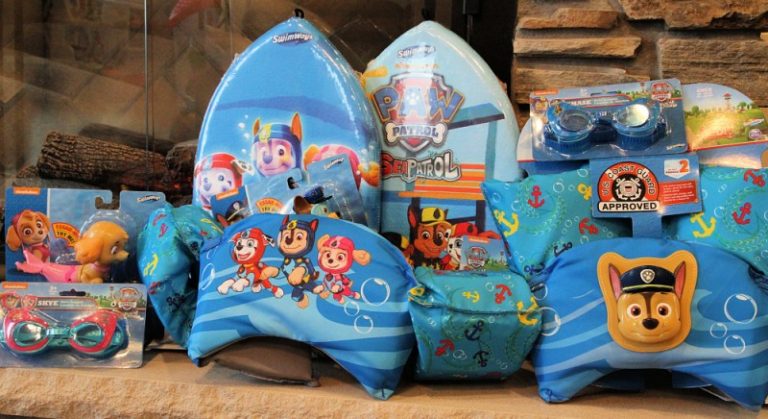 swimways paw patrol paddlin pups