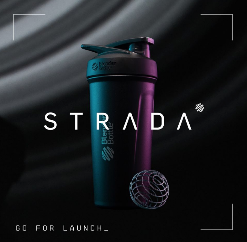 BlenderBottle Strada - The Most Innovative Shaker Bottle Yet!