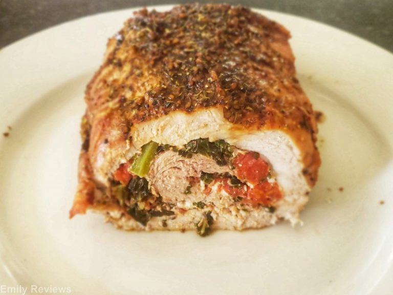 Melt In Your Mouth Mediterranean Stuffed Pork Tenderloin Emily Reviews