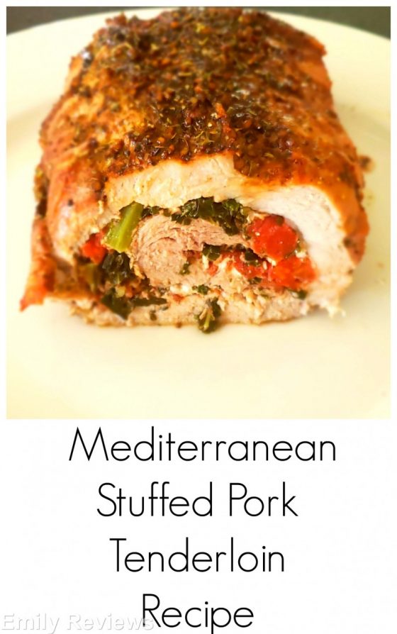 Melt In Your Mouth Mediterranean Stuffed Pork Tenderloin Emily Reviews 2232