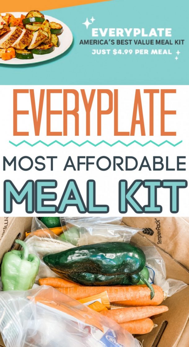 EveryPlate - The Most Affordable Meal Subscription Service