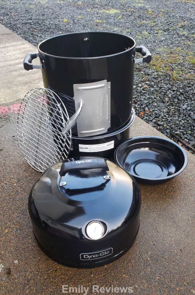 GHP Group Inc. Compact Charcoal Bullet Smoker ~ Review | Emily Reviews