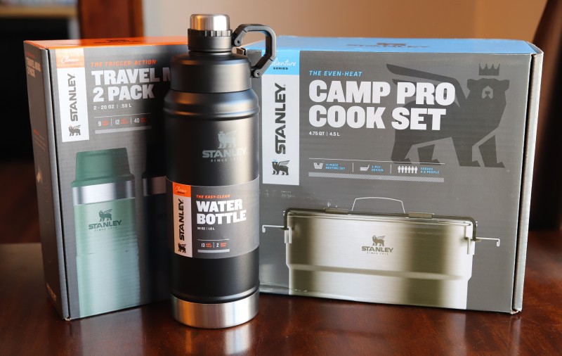 Stanley Adventure Heritage Stainless Steel Lunch Box and Bottle Set 