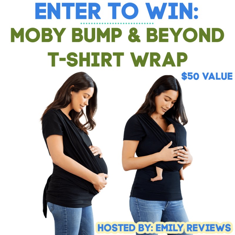 MOBY Bump & Beyond T-Shirt Wrap + Giveaway!