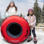 GoSports Heavy Duty Snow Tubes - Get Ready To Go Sledding!