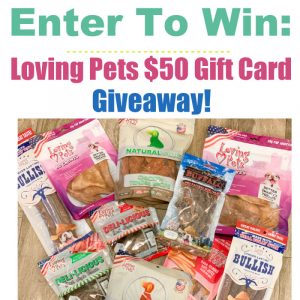 Loving Pets  Healthy Dog Chews Treats Review Giveaway 300x300 