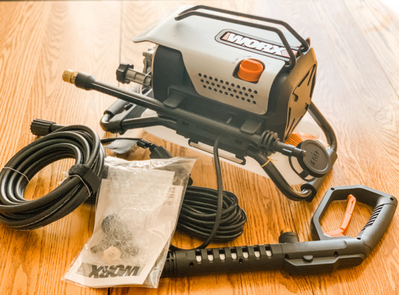 New WORX 13 Amp, 1800 PSI Electric Pressure Washer Review