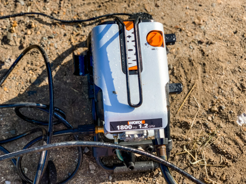 New WORX 13 Amp, 1800 PSI Electric Pressure Washer Review